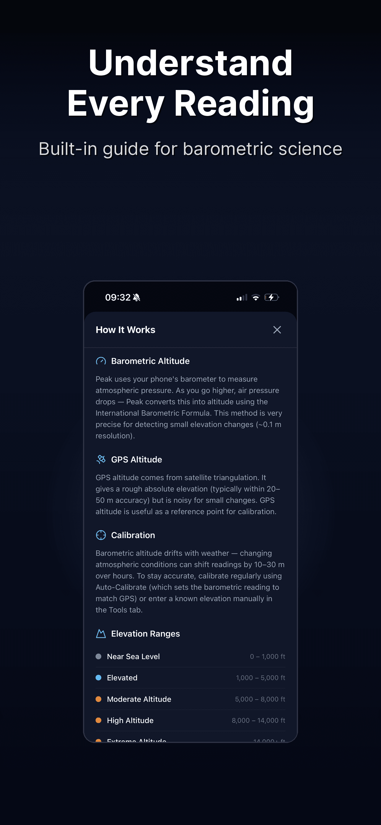 Peak App Screenshot 4